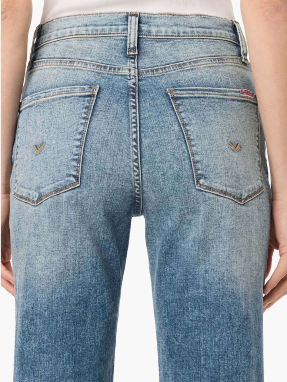 HUDSON Jeans Noa Odelay Straight Leg Jeans Blue Denim Size 27 NWT Retail $198